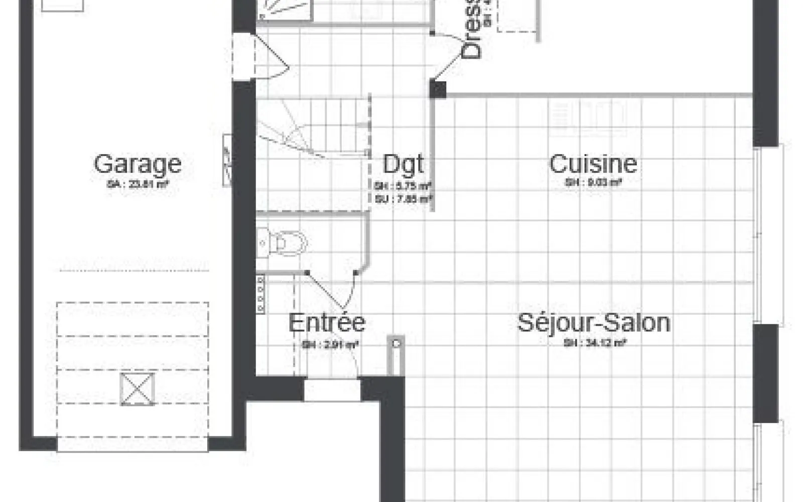 Projet de construction d'une maison 124 m² avec terrain à VIENNE-EN-BESSIN (14) à Vienne-en-Bessin — photo 2