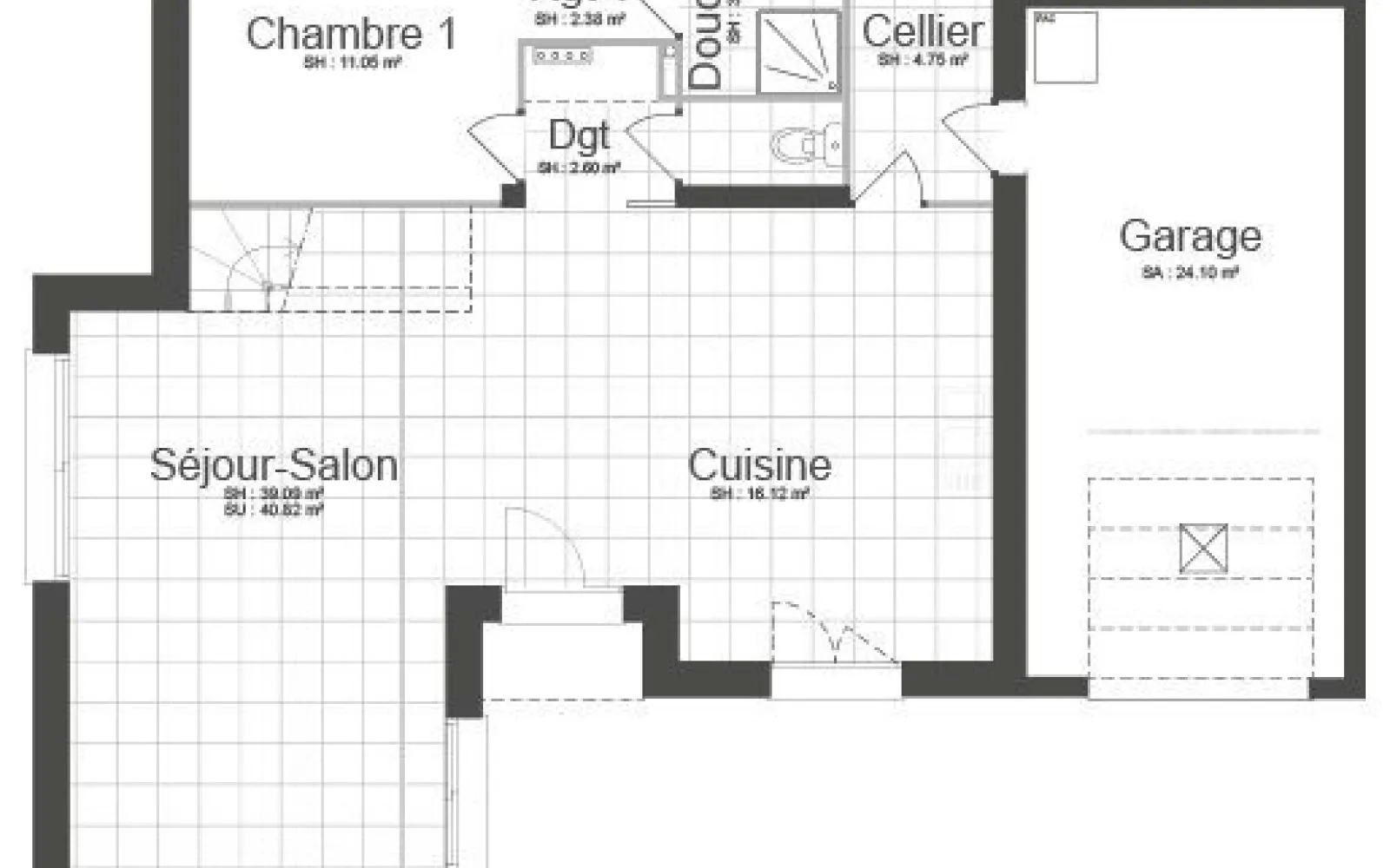 Projet de construction d'une maison 137 m² avec terrain à VIENNE-EN-BESSIN (14) à Vienne-en-Bessin — photo 2
