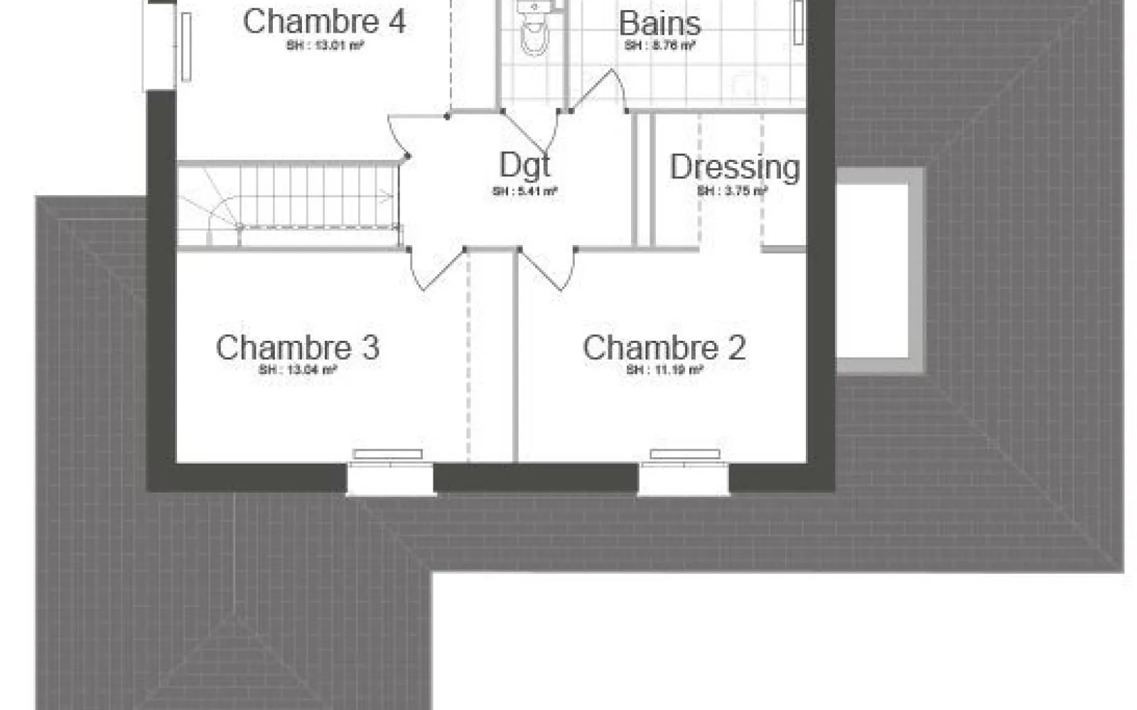 Projet de construction d'une maison 137 m² avec terrain à VIENNE-EN-BESSIN (14) à Vienne-en-Bessin — photo 3