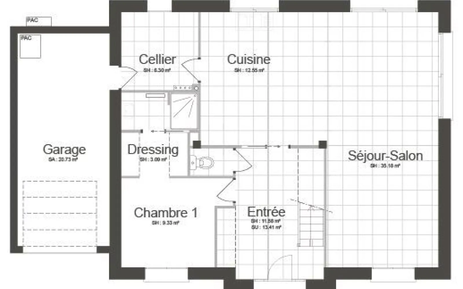 Projet de construction d'une maison 153 m² avec terrain à VIENNE-EN-BESSIN (14) à Vienne-en-Bessin — photo 2