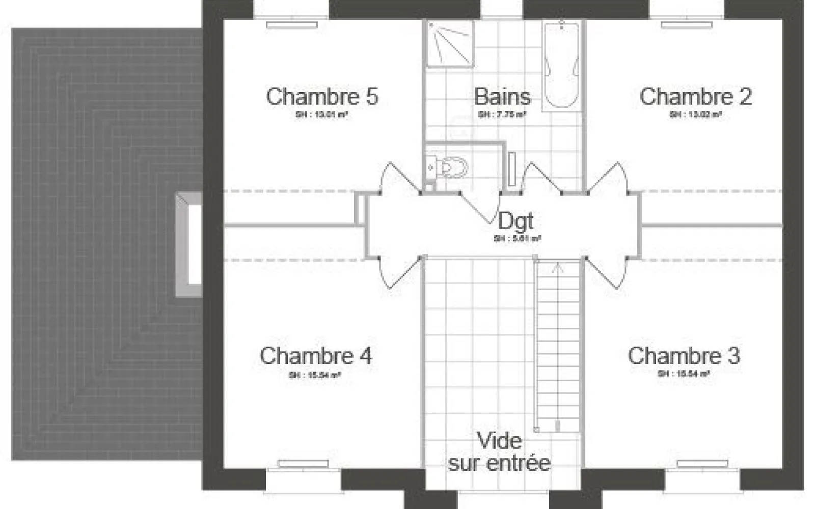 Projet de construction d'une maison 153 m² avec terrain à VIENNE-EN-BESSIN (14) à Vienne-en-Bessin — photo 3