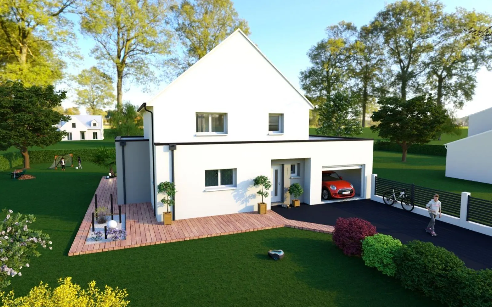 Projet de construction d'une maison 140 m² avec terrain à VIENNE-EN-BESSIN (14) à Vienne-en-Bessin — photo 1