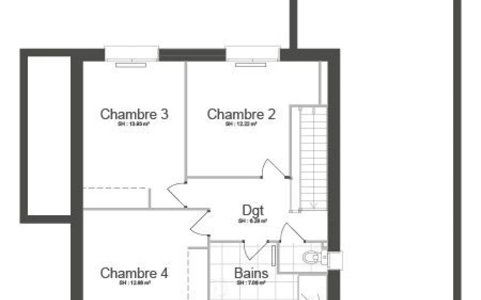 Projet de construction d'une maison 140 m² avec terrain à VIENNE-EN-BESSIN (14) à Vienne-en-Bessin — photo 3