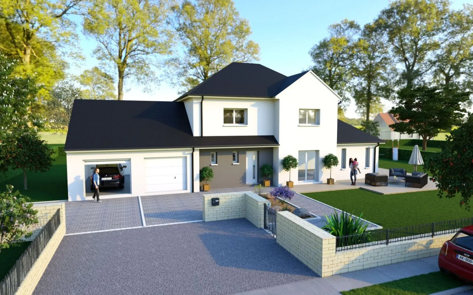 Projet de construction d'une maison 137 m² avec terrain à VIENNE-EN-BESSIN (14) à Vienne-en-Bessin — photo 1