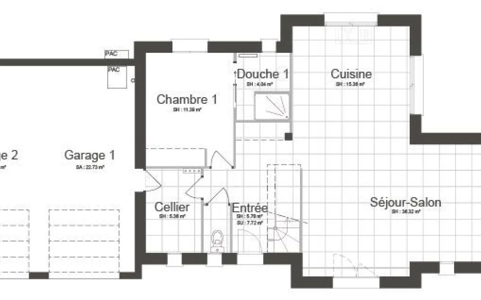 Projet de construction d'une maison 137 m² avec terrain à VIENNE-EN-BESSIN (14) à Vienne-en-Bessin — photo 2
