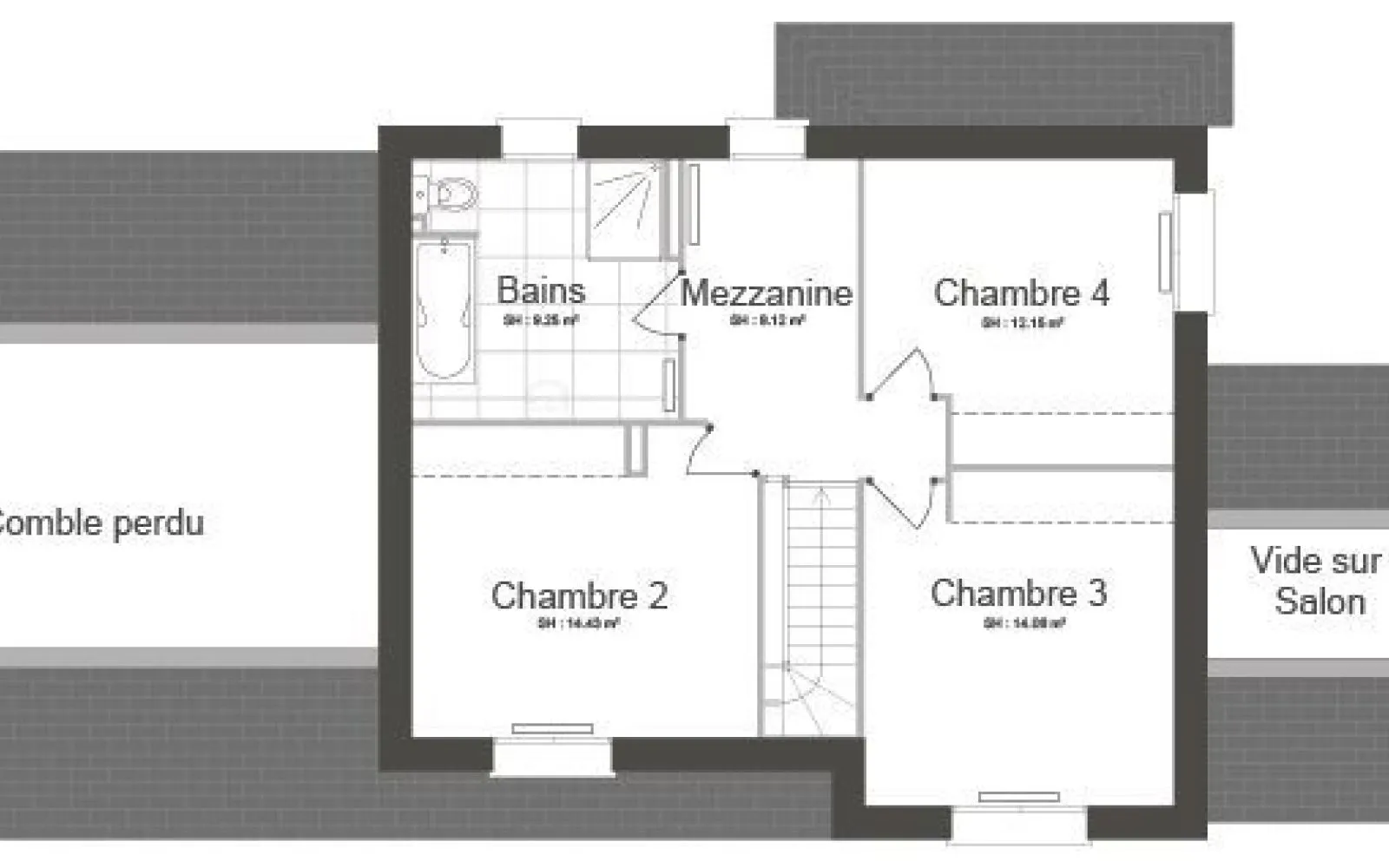 Projet de construction d'une maison 137 m² avec terrain à VIENNE-EN-BESSIN (14) à Vienne-en-Bessin — photo 3