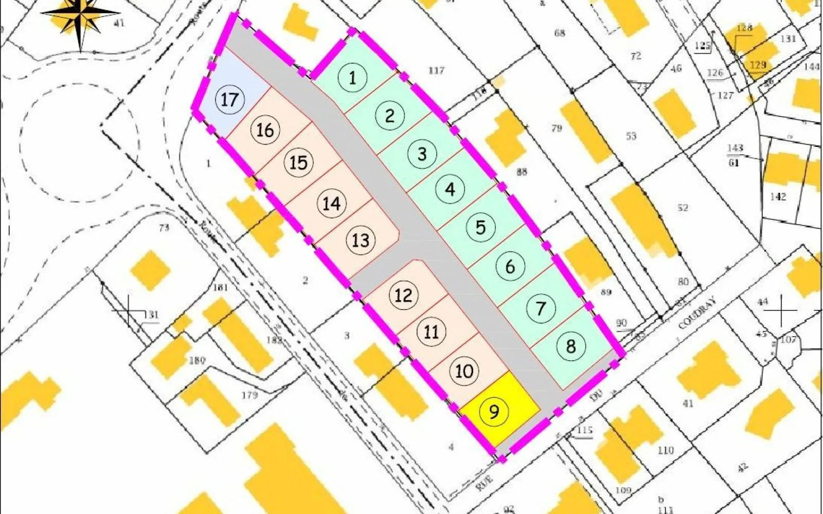 Terrain à bâtir de 348 m² à ETERVILLE (14) à Éterville — photo 3