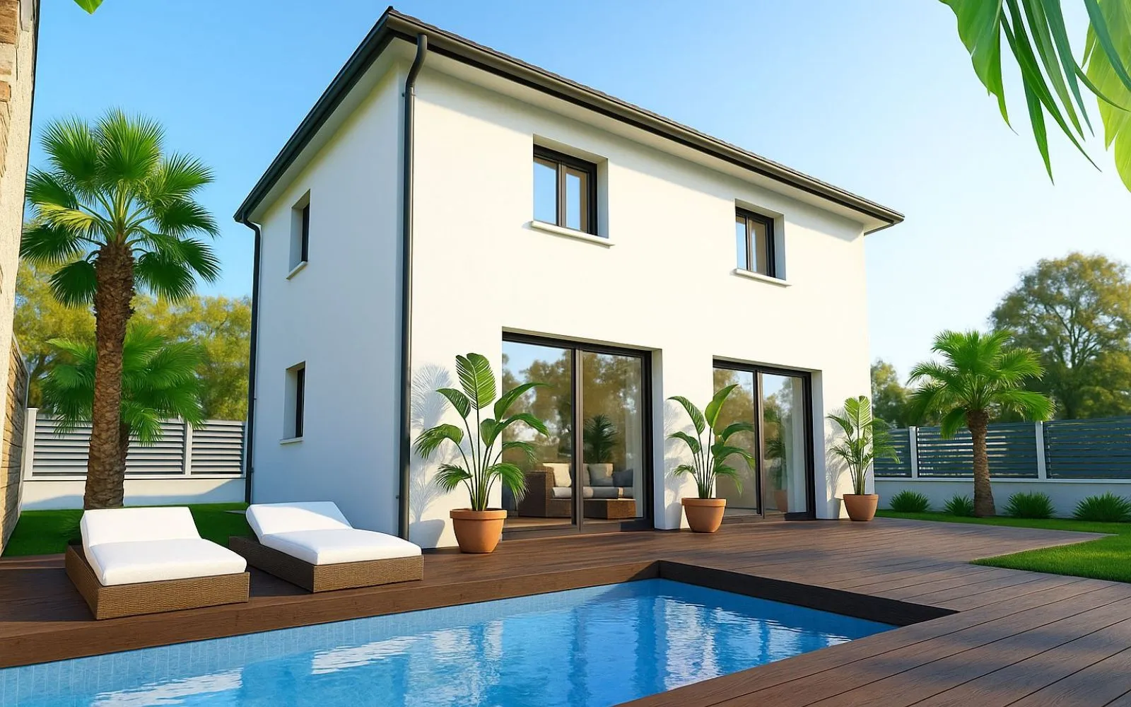Projet de construction d'une maison 90 m² avec terrain à CANDILLARGUES (34) à Candillargues — photo 1