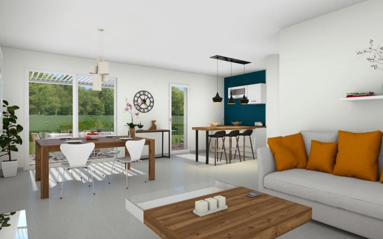 Projet de construction d'une maison 85 m² avec terrain à GALARGUES (34) à Galargues — photo 2
