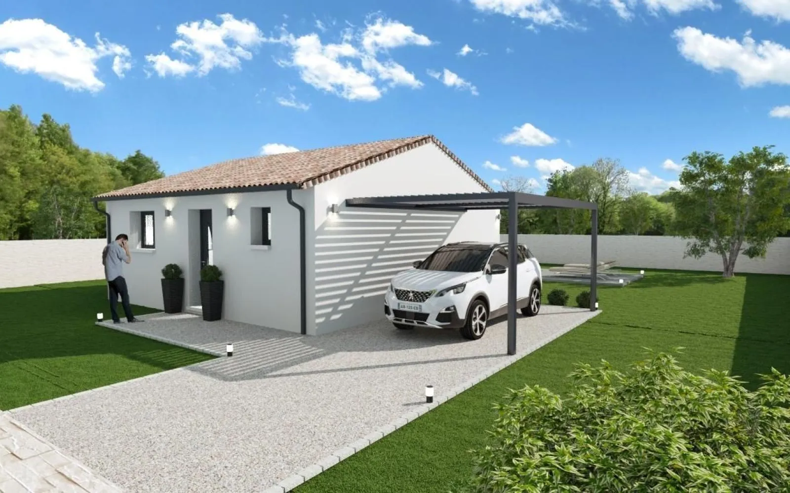 Projet de construction d'une maison 50 m² avec terrain à GIGNAC (34) à Gignac — photo 1