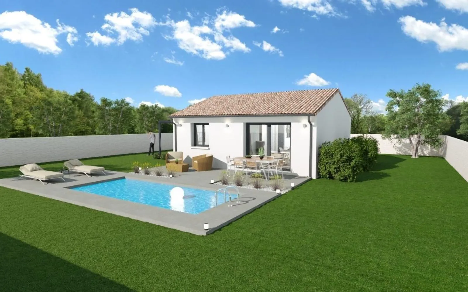 Projet de construction d'une maison 50 m² avec terrain à GIGNAC (34) à Gignac — photo 2