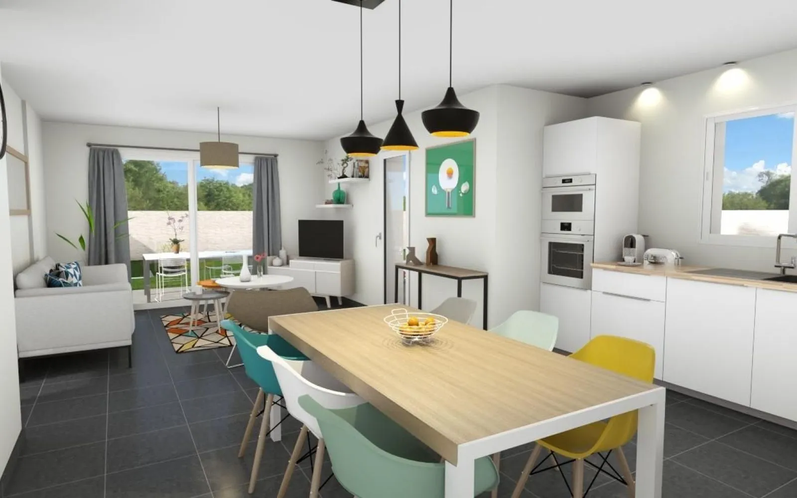 Projet de construction d'une maison 60 m² avec terrain à MONTPEZAT (30) à Montpezat — photo 3