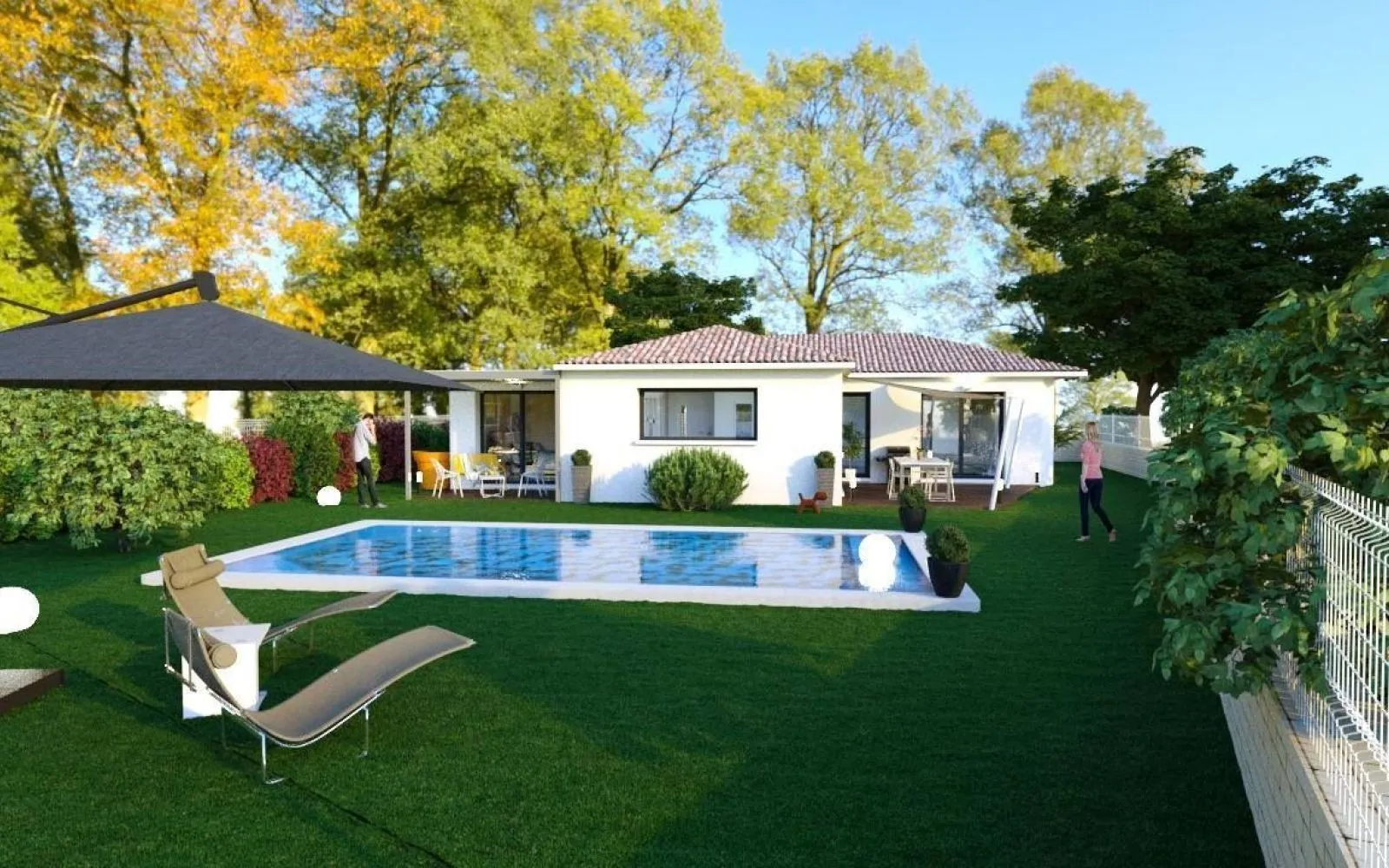 Projet de construction d'une maison 75 m² avec terrain à AUBAIS (30) à Aubais — photo 1