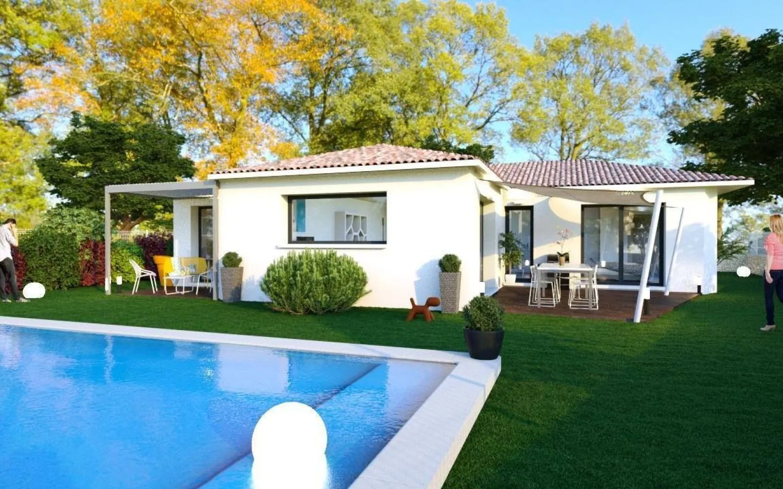 Projet de construction d'une maison 75 m² avec terrain à AUBAIS (30) à Aubais — photo 2