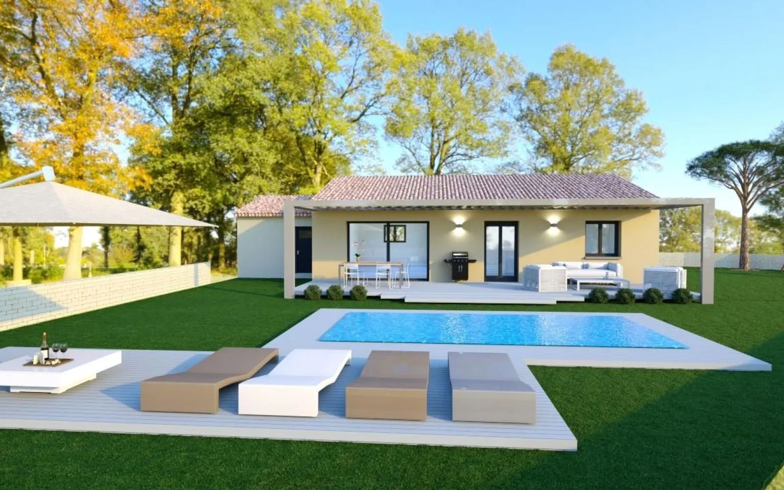 Projet de construction d'une maison 85 m² avec terrain à TEYRAN (34) à Teyran — photo 2