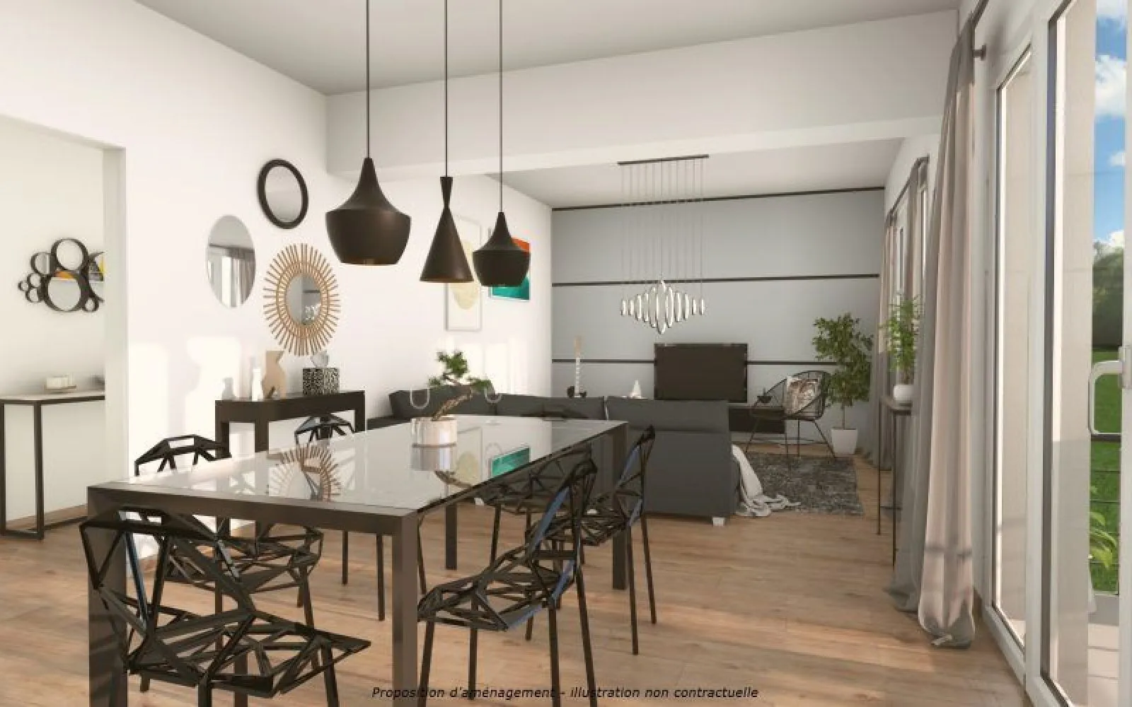 Projet de construction d'une maison 85 m² avec terrain à TEYRAN (34) à Teyran — photo 3