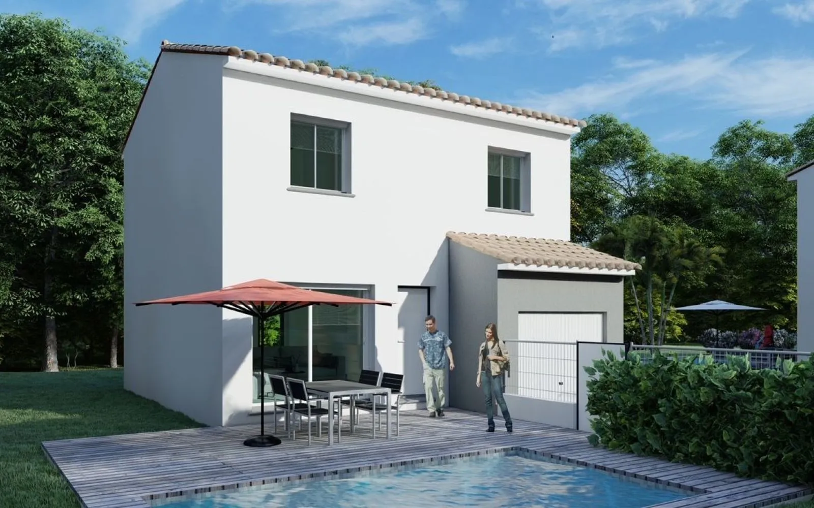 Projet de construction d'une maison 81 m² avec terrain à GALARGUES (34) à Galargues — photo 1