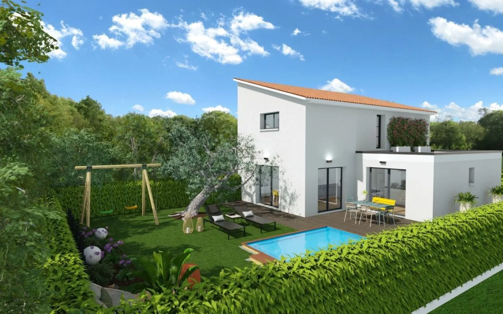 Projet de construction d'une maison 81 m² avec terrain à GALARGUES (34) à Galargues — photo 2