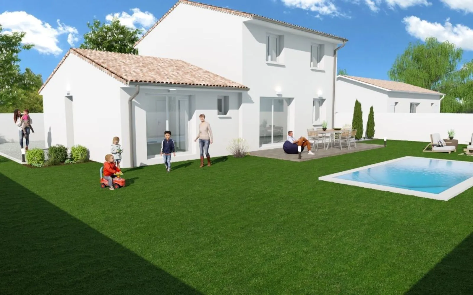Projet de construction d'une maison 84 m² avec terrain à TEYRAN (34) à Teyran — photo 2