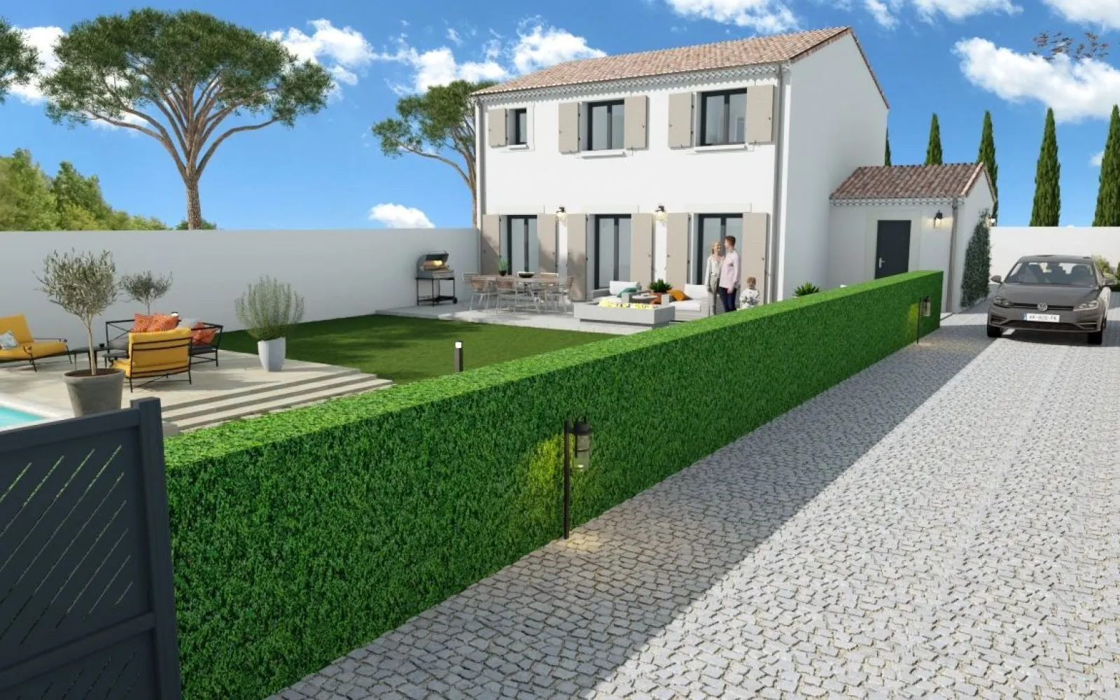 Projet de construction d'une maison 104 m² avec terrain à AUBAIS (30) à Aubais — photo 3