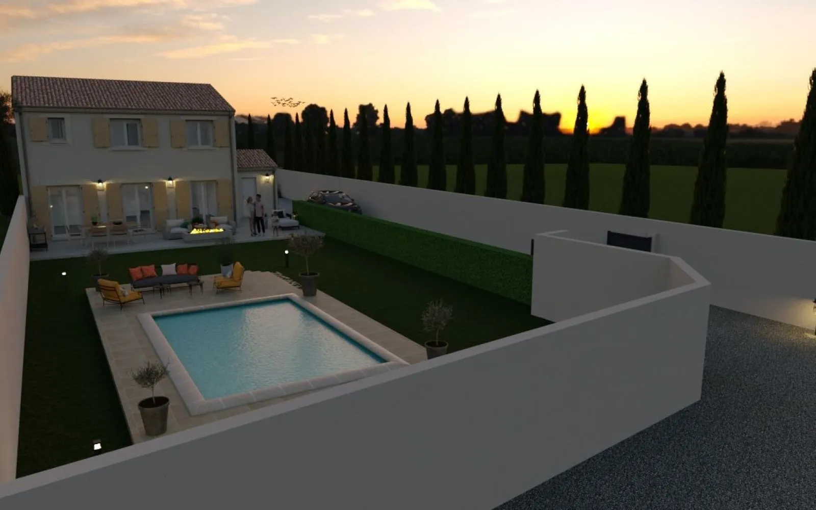Projet de construction d'une maison 104 m² avec terrain à AUBAIS (30) à Aubais — photo 4