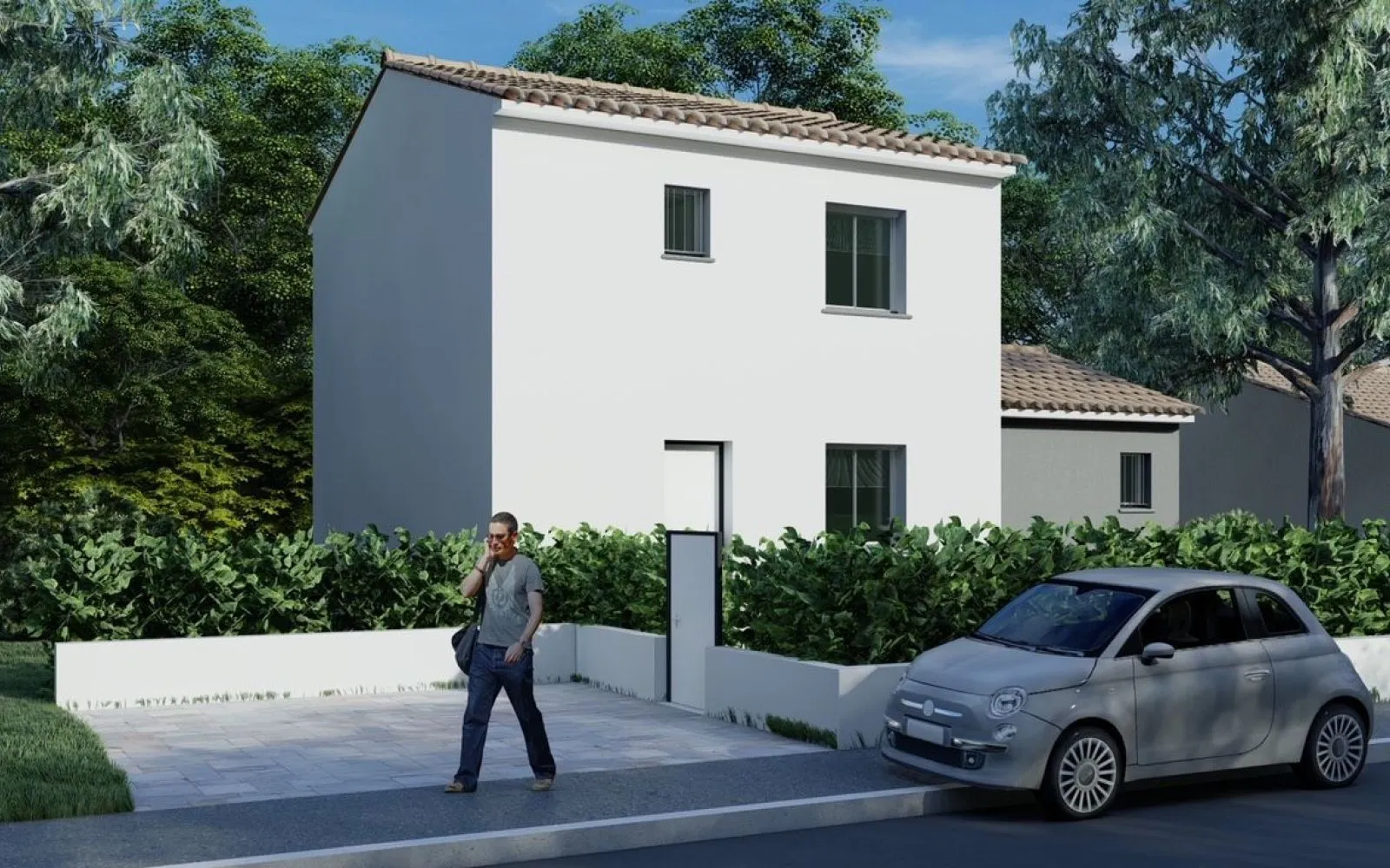Projet de construction d'une maison 94 m² avec terrain à AUBAIS (30) à Aubais — photo 1
