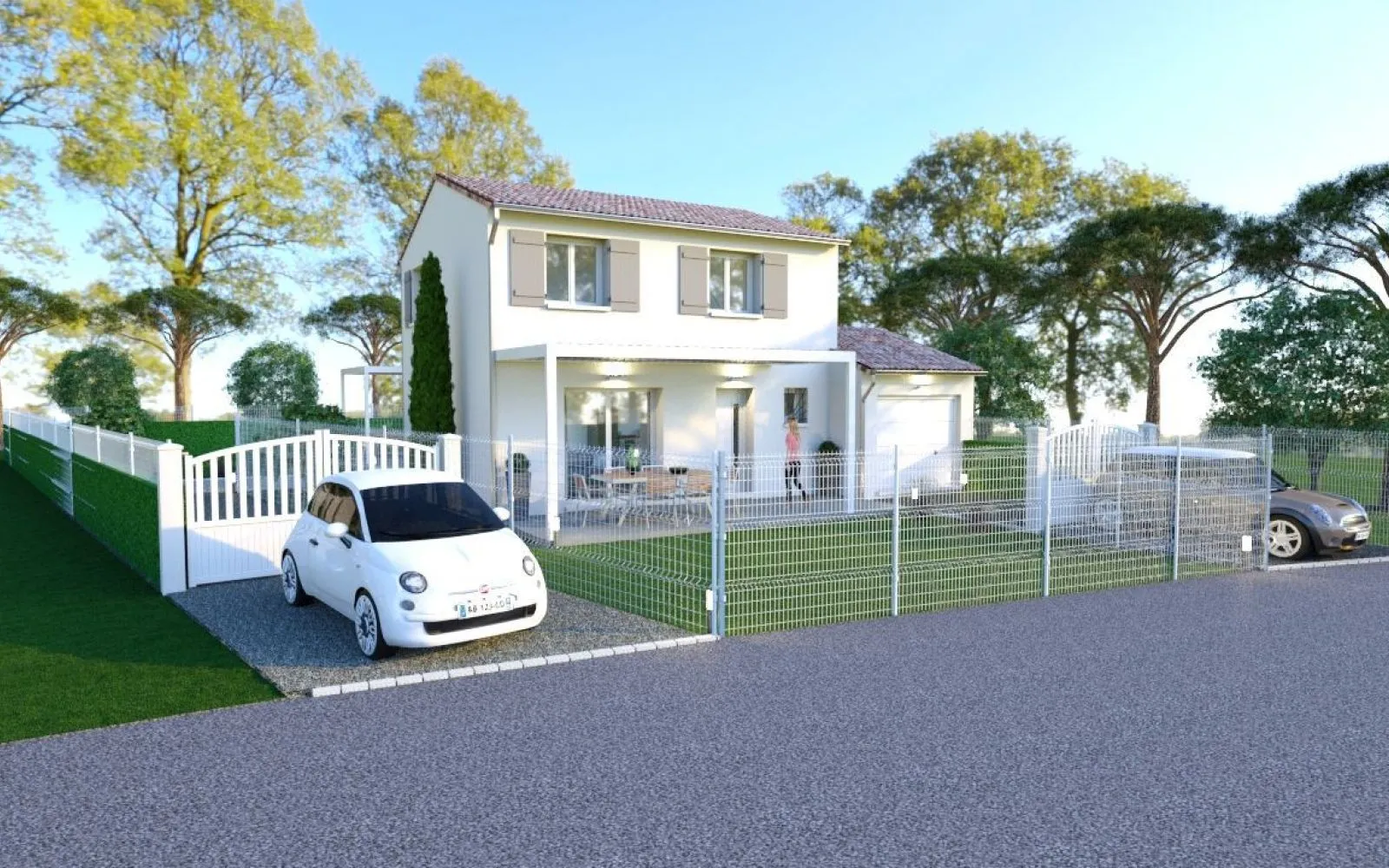 Projet de construction d'une maison 75 m² avec terrain à MONTPEZAT (30) à Montpezat — photo 1