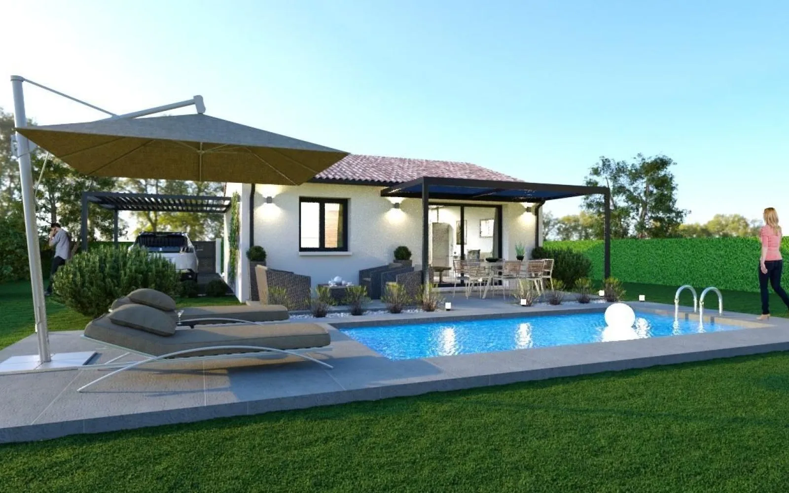 Projet de construction d'une maison 82 m² avec terrain à ALES (30) à Alès — photo 1