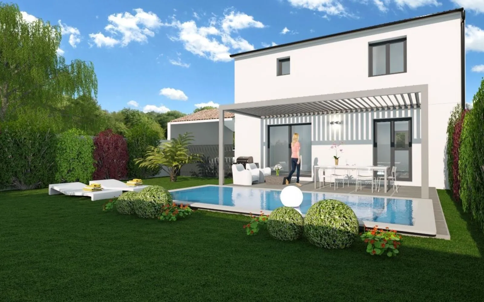 Projet de construction d'une maison 99 m² avec terrain à BAGNOLS-SUR-CEZE (30) à Bagnols-sur-Cèze — photo 1