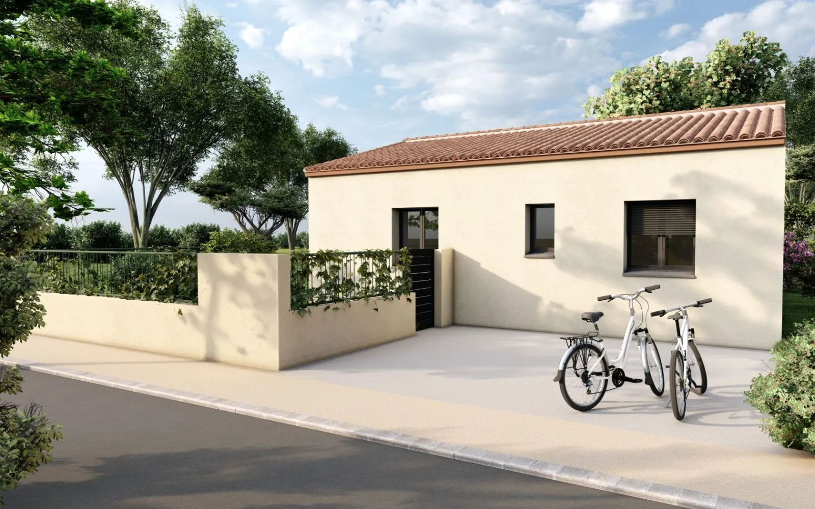 Maison neuve avec terrain à PUISSERGUIER (34) à Puisserguier — photo 1