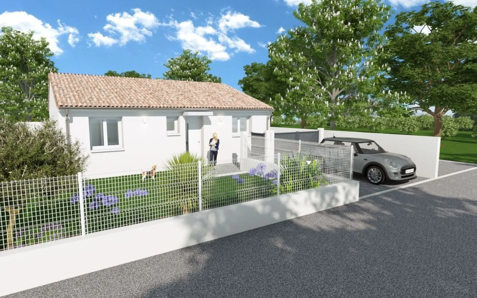 Projet de construction d'une maison 100 m² avec terrain à MALEMORT-DU-COMTAT (84) à Malemort-du-Comtat — photo 1