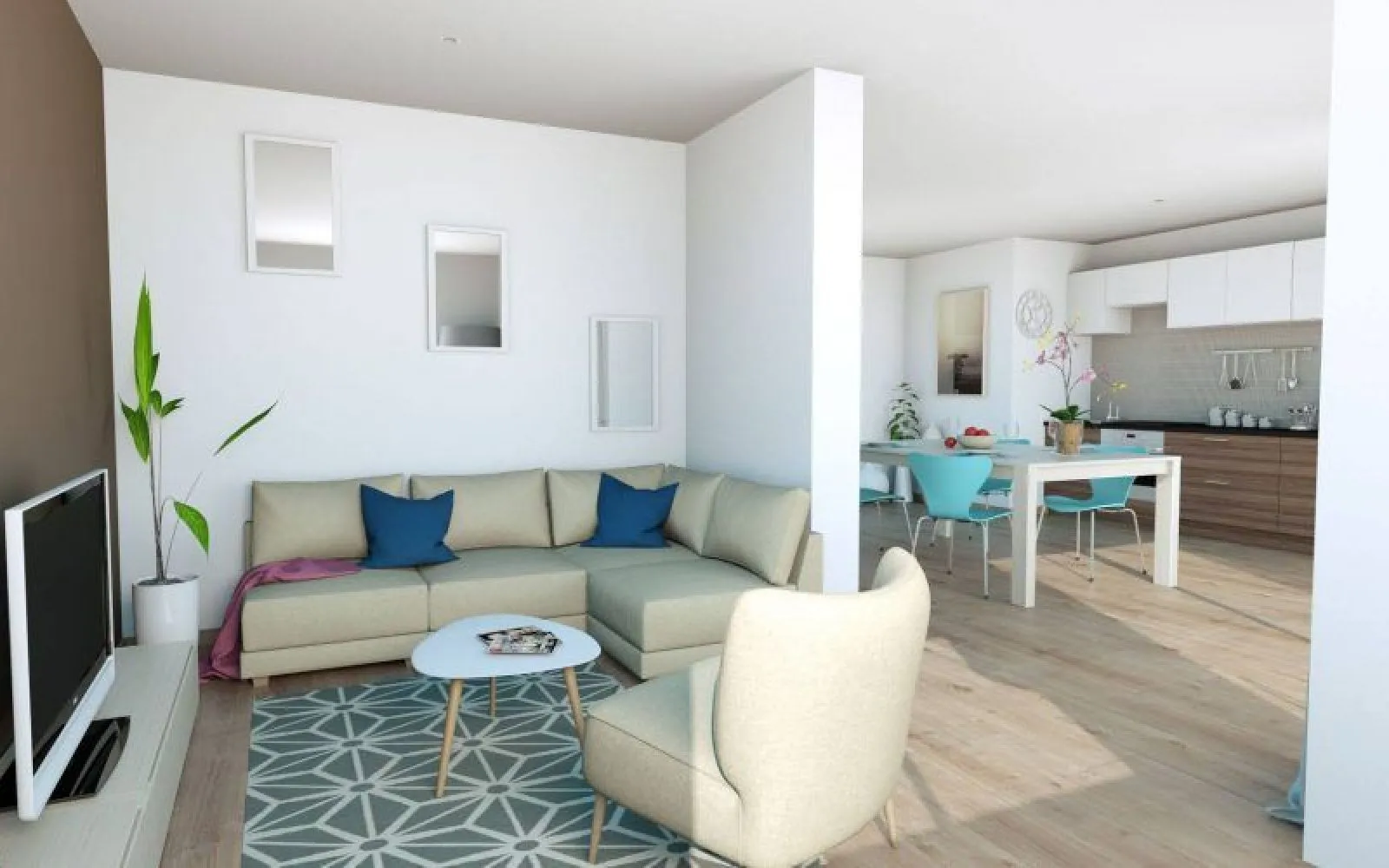 Projet de construction d'une maison 100 m² avec terrain à MALEMORT-DU-COMTAT (84) à Malemort-du-Comtat — photo 4