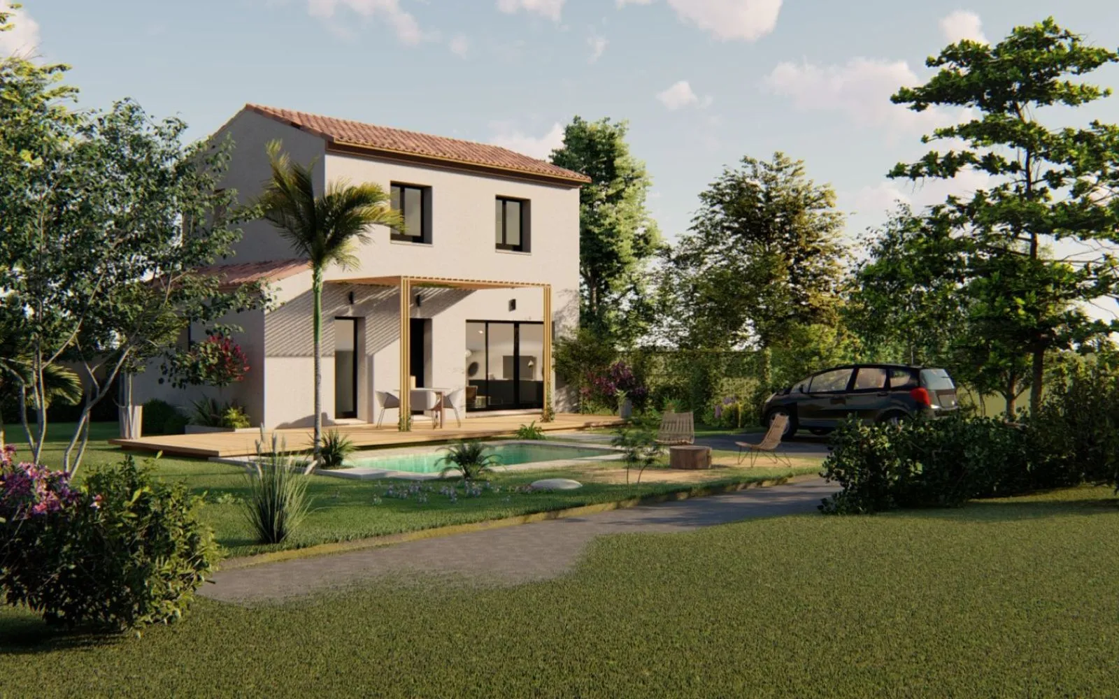 Projet de construction d'une maison 82 m² avec terrain à GIGNAC (34) à Gignac — photo 1