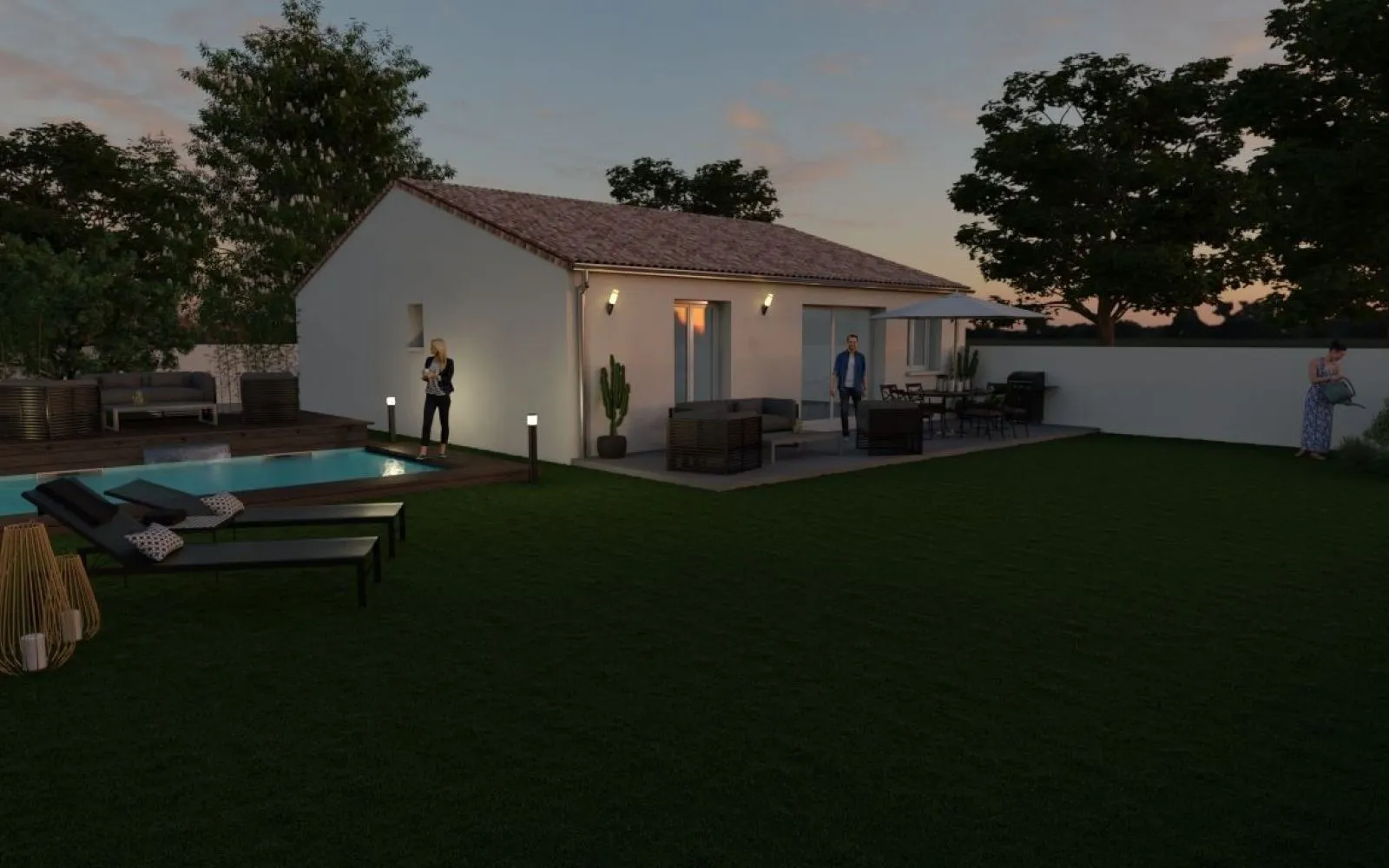 Projet de construction d'une maison 75 m² avec terrain à BAGNOLS-SUR-CEZE (30) à Bagnols-sur-Cèze — photo 2