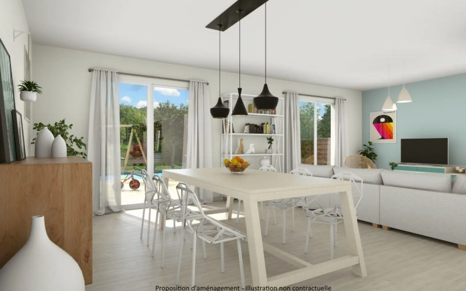 Projet de construction d'une maison 50 m² avec terrain à VILLENEUVE-MINERVOIS (11) à Villeneuve-Minervois — photo 3