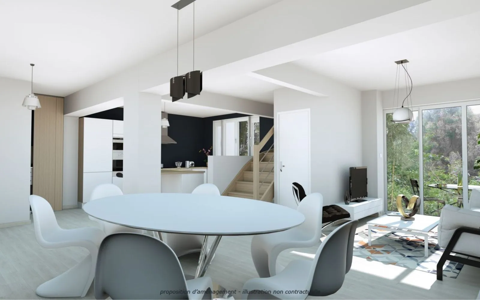 Projet de construction d'une maison 85 m² avec terrain à MALEMORT-DU-COMTAT (84) à Malemort-du-Comtat — photo 4