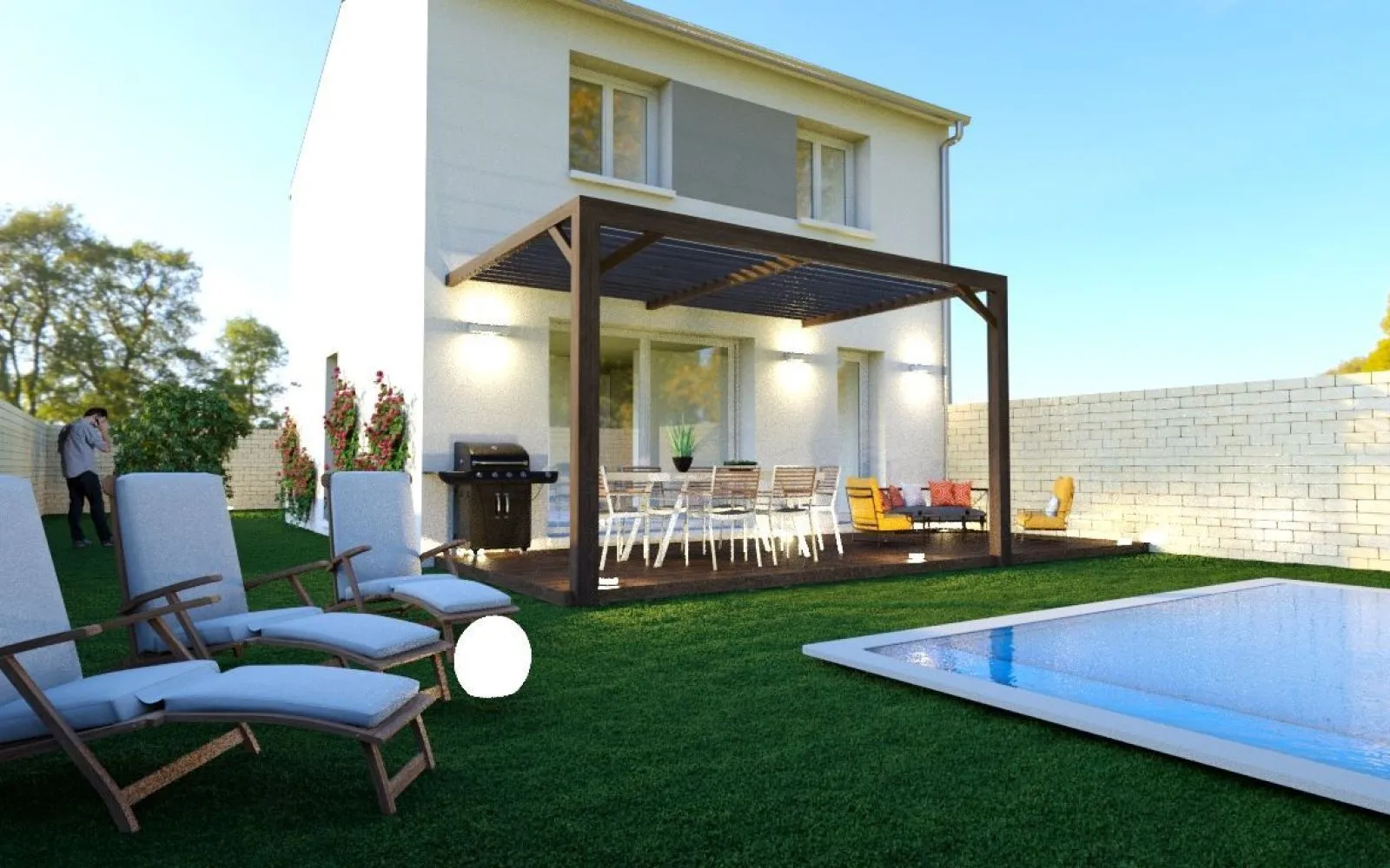 Projet de construction d'une maison 65 m² avec terrain à VILLENEUVE-MINERVOIS (11) à Villeneuve-Minervois — photo 1