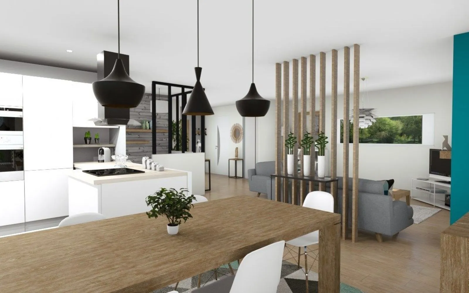 Projet de construction d'une maison 100 m² avec terrain à QUARANTE (34) à Quarante — photo 5