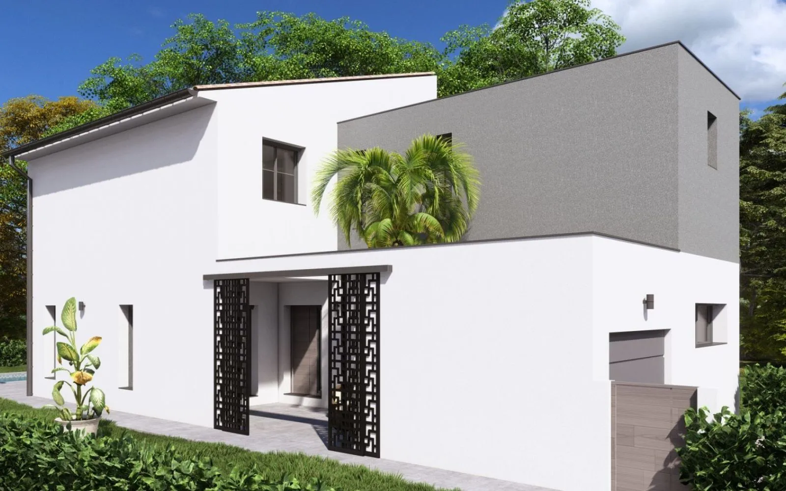 Projet de construction d'une maison 128 m² avec terrain à QUARANTE (34) à Quarante — photo 1