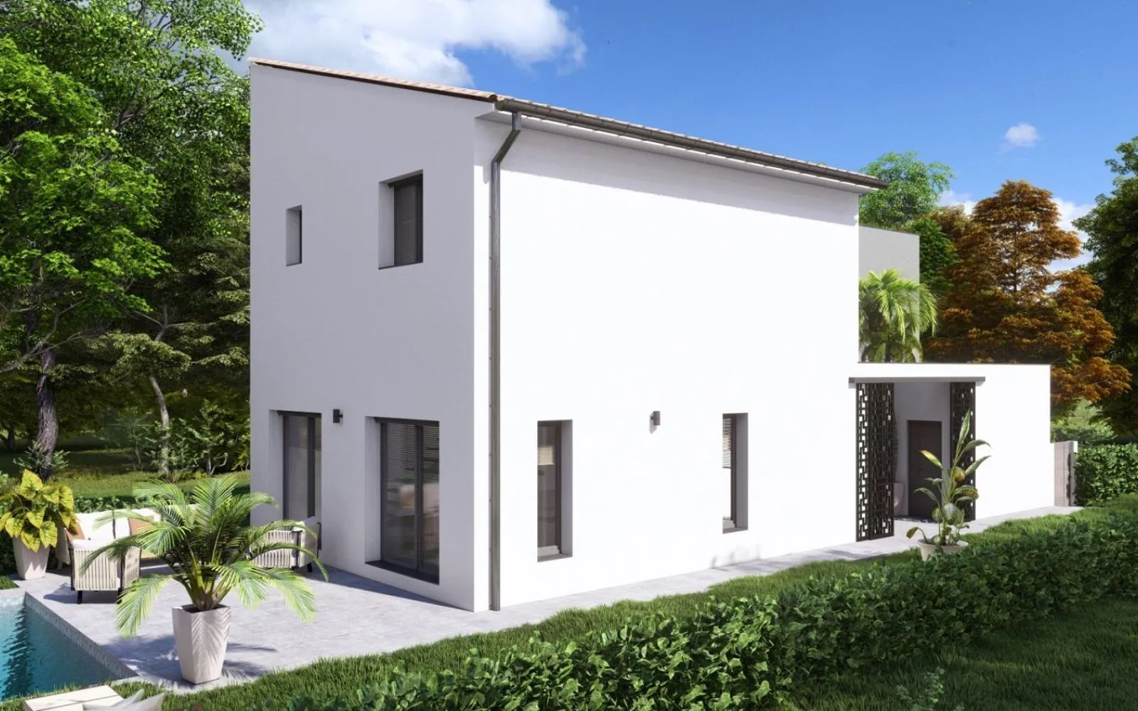 Projet de construction d'une maison 128 m² avec terrain à QUARANTE (34) à Quarante — photo 4