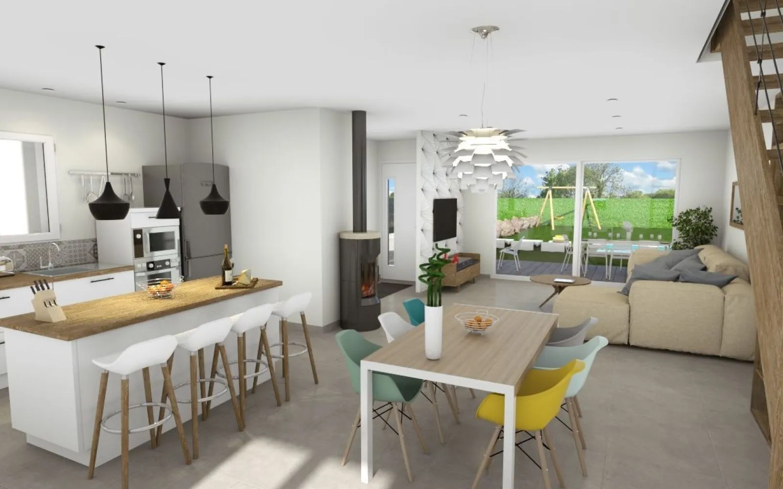 Projet de construction d'une maison 128 m² avec terrain à QUARANTE (34) à Quarante — photo 5