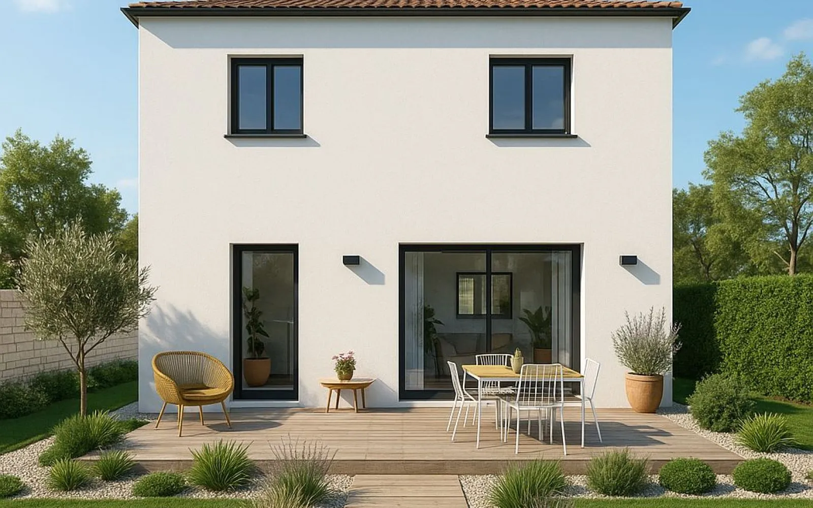 Projet de construction d'une maison 85 m² avec terrain à SAINT-MATHIEU-DE-TREVIERS (34) à Saint-Mathieu-de-Tréviers — photo 4