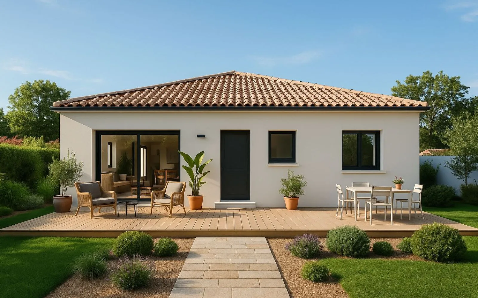 Projet de construction d'une maison 90 m² avec terrain à 30 minutes de MONTPELLIER (34) à Montpellier — photo 1