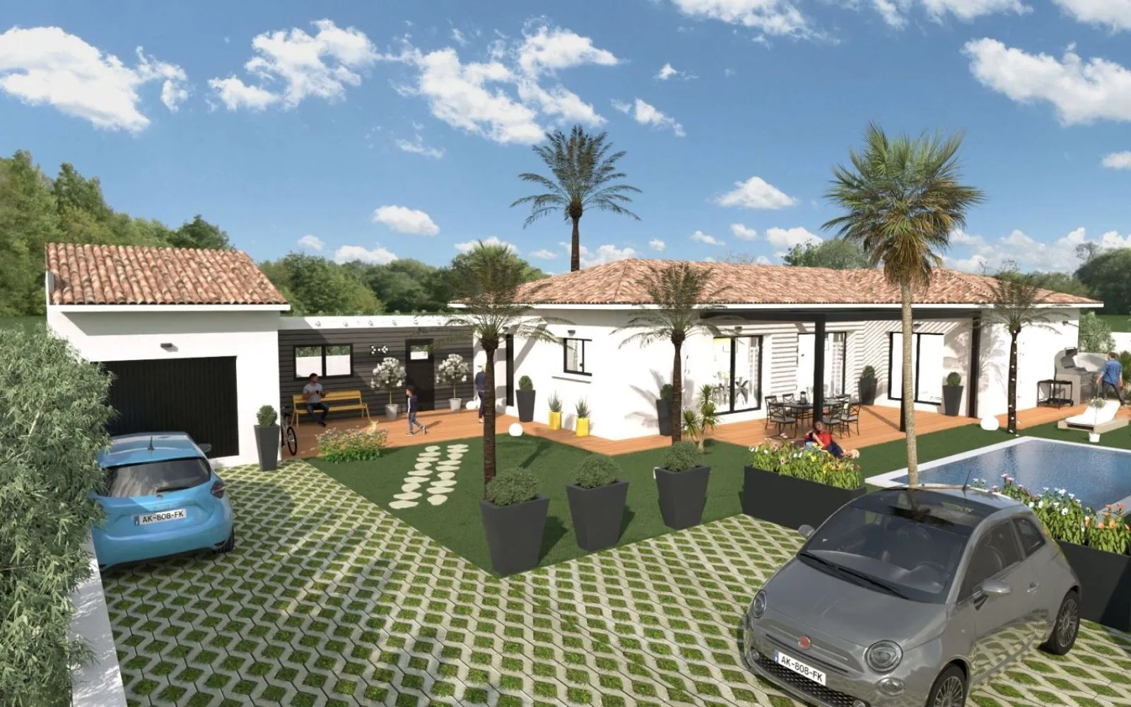 Projet de construction d'une maison 124 m² avec terrain à MARCORIGNAN (11) à Marcorignan — photo 1