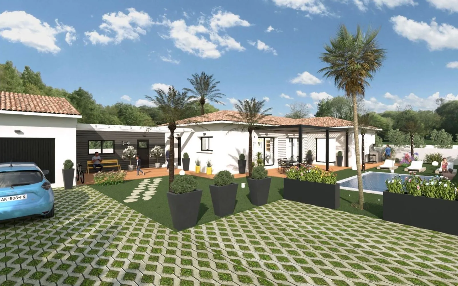 Projet de construction d'une maison 124 m² avec terrain à MARCORIGNAN (11) à Marcorignan — photo 2