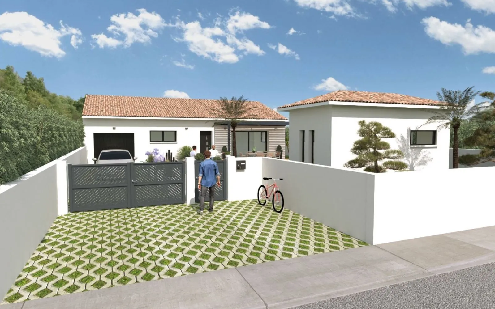 Projet de construction d'une maison 107.31 m² avec terrain à BIZANET (11) à Bizanet — photo 1