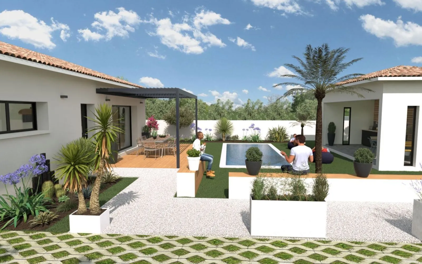 Projet de construction d'une maison 107.31 m² avec terrain à BIZANET (11) à Bizanet — photo 3