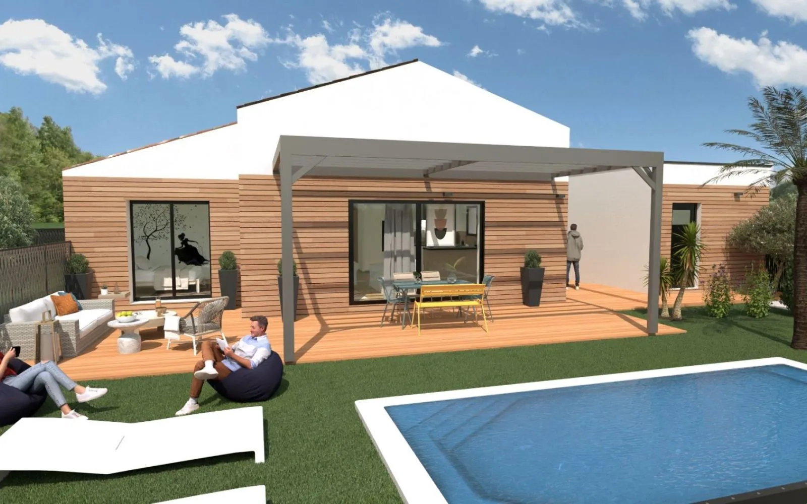 Projet de construction d'une maison 106 m² avec terrain à NARBONNE (11) à Narbonne — photo 1