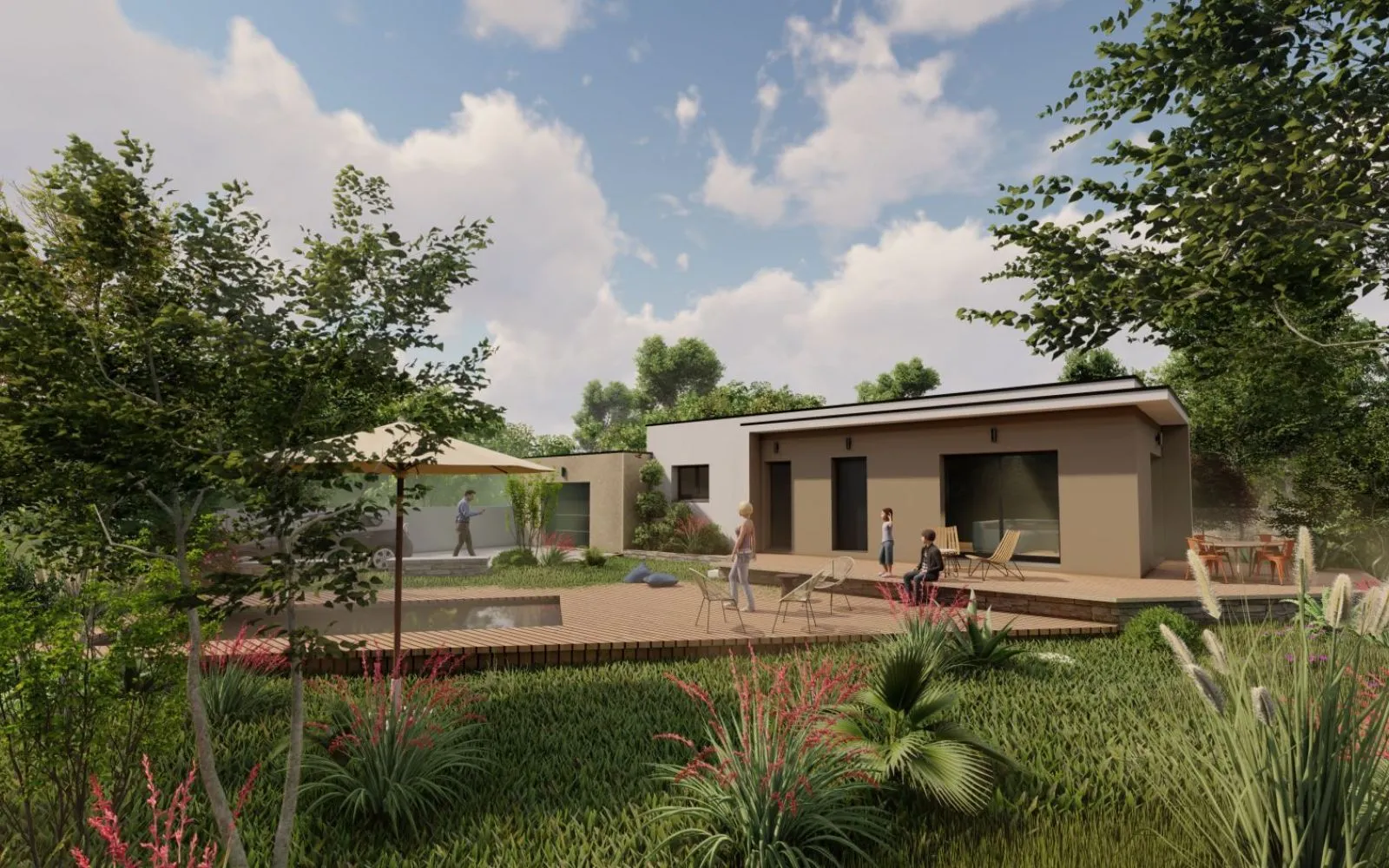 Projet de construction d'une maison 100 m² avec terrain à CAZOULS-LES-BEZIERS (34) à Cazouls-lès-Béziers — photo 2