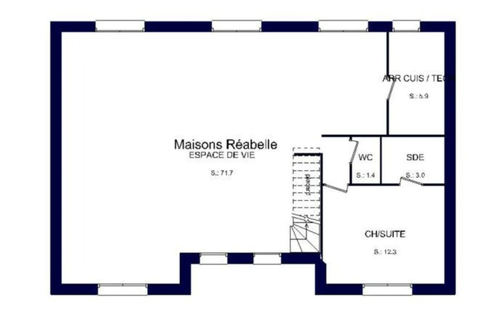 Projet de construction d'une maison 100 m² avec terrain à SAINT-REMY-LES-CHEVREUSE (78) à Saint-Rémy-lès-Chevreuse — photo 2